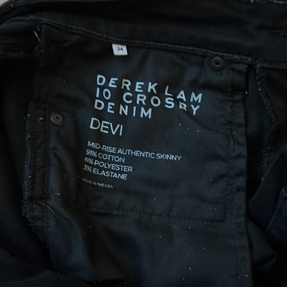 Derek  Lam black skinny jeans - Picture 3 of 4